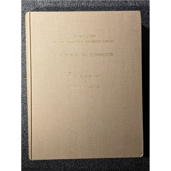 Levy: Roman Coins in the Princeton University Library. Vol I - Republic to Commodus