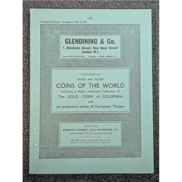 Glendining and Co., Ltd. November 17-18, 1971 Sale Catalog