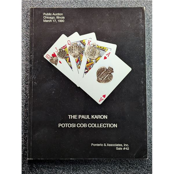 Ponterio & Associates, Inc. March 17, 1990 Sale Catalog. The Paul Karon Collection