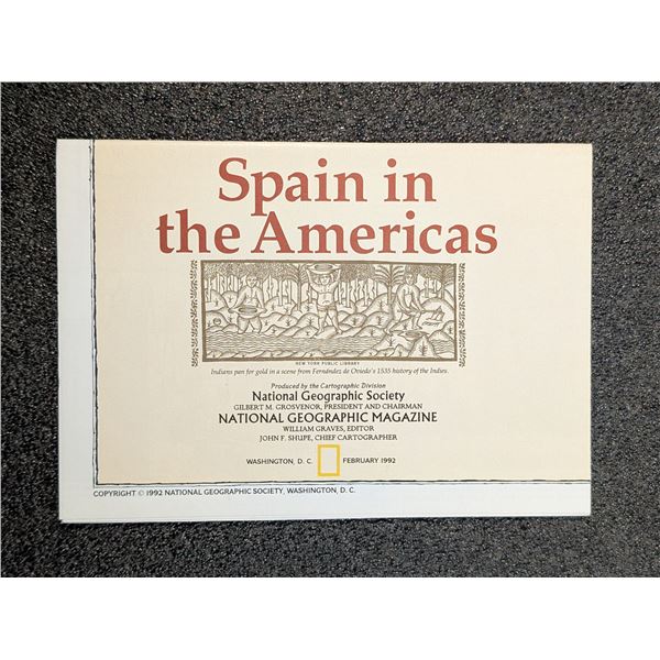 Map - Spain in the Americas