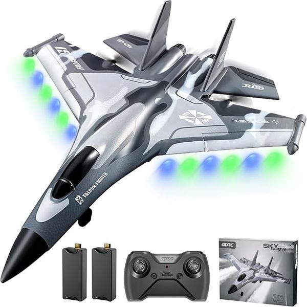 4DRC Sky Show R/C Glider Plane; 2.4Ghz Remote Control Glider Aircraft Plane Toy - New