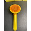 Image 2 : 3 Pet Hair Slicker Brushes - Easy One-Click Hair Remover Button - New