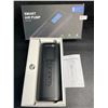 Image 2 : Smart Air Pump/Cordless Portable Electric Tire Inflator with Power Bank Function & LED Light - New