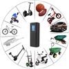 Image 11 : Smart Air Pump/Cordless Portable Electric Tire Inflator with Power Bank Function & LED Light - New