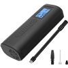 Image 1 : Smart Air Pump/Cordless Portable Electric Tire Inflator with Power Bank Function & LED Light - New