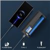Image 8 : Smart Air Pump/Cordless Portable Electric Tire Inflator with Power Bank Function & LED Light - New