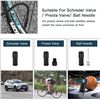 Image 9 : Smart Air Pump/Cordless Portable Electric Tire Inflator with Power Bank Function & LED Light - New