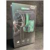 Image 2 : Portable Rechargeable Tire Inflator/Air Pump - Cordless Tire Pump/Powerbank with LED Screen - New!