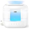 Image 1 : DREO Cool Mist Humidifier for Home (4L Capacity) Top-Fill Design; Quiet Design; Night-Light - New