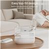 Image 3 : DREO Cool Mist Humidifier for Home (4L Capacity) Top-Fill Design; Quiet Design; Night-Light - New