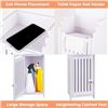 Image 6 : Slim Storage Cabinet for Bathroom/Kitchen Storage Stand/Shelf - New in Box (*Assembly Req'd)