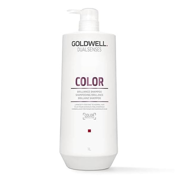 GOLDWELL Dualsenses Color Brilliance Shampoo (1L) Luminosity for Fine to Medium Hair - New