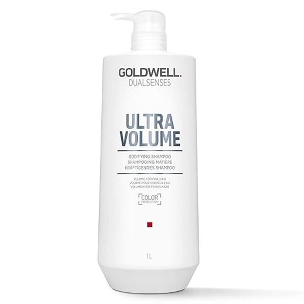 GOLDWELL Dualsenses Ultra Volume Bodifying Shampoo (1L) Volume for Fine Hair - New