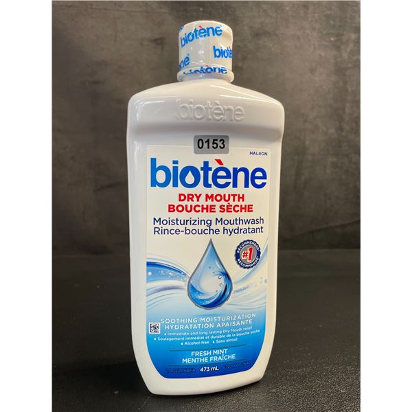 Biotene Dry Mouth Moisturizing Mouthwash (473ml) Fresh Mint - New