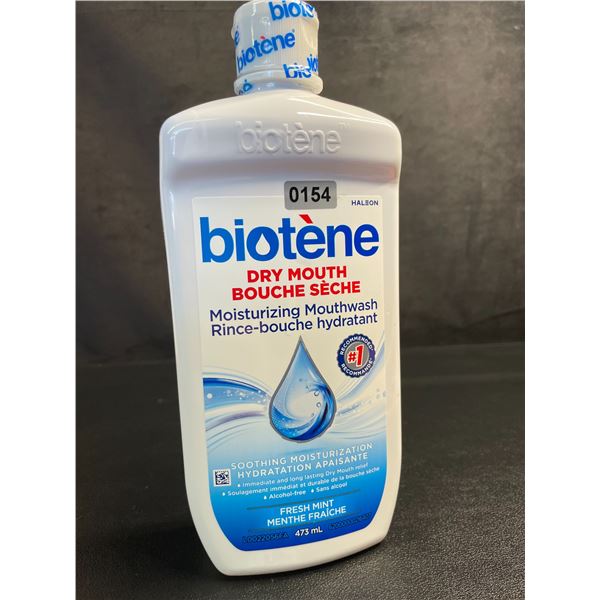 Biotene Dry Mouth Moisturizing Mouthwash (473ml) Fresh Mint - New