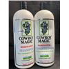 Image 2 : Cowboy Magic Rosewater Shampoo & Conditioner Set (946ml) Revitalizes & Detangles Hair - New