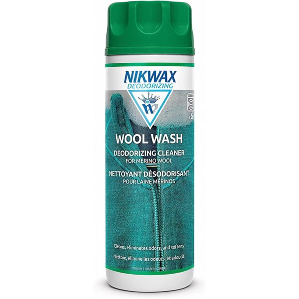 NIKWAX Wool Wash Deodorizing Cleaner for Merino Wool (300ml) New