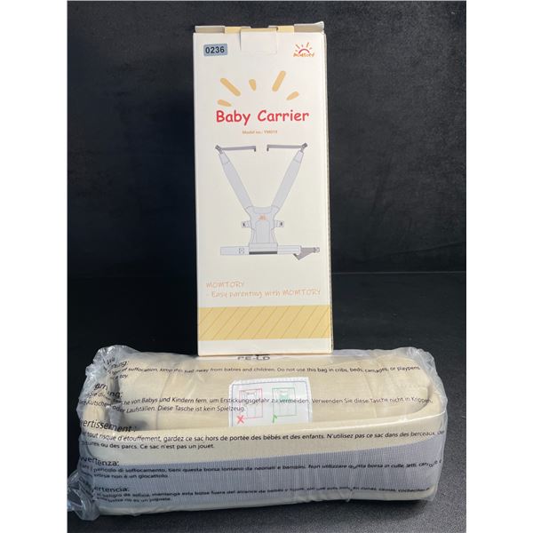 Momtory Wearable Baby Carrier/Cozy Adjustable Baby Carrier (For 7-25lbs) - Brand New