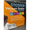 Image 10 : Qiqiaob 95Kpa Powerful Suction Vacuum Sealer Machine with LED Display & 10 Modes - NEW