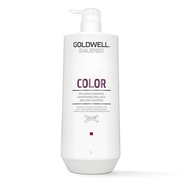GOLDWELL Dualsenses Color Brilliance Shampoo (1L) Luminosity for Fine to Medium Hair - New