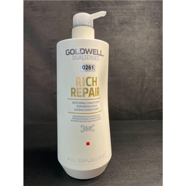 GOLDWELL Dualsenses Rich Repair Restoring Conditioner (1L) Regeneration for Damaged Hair - New