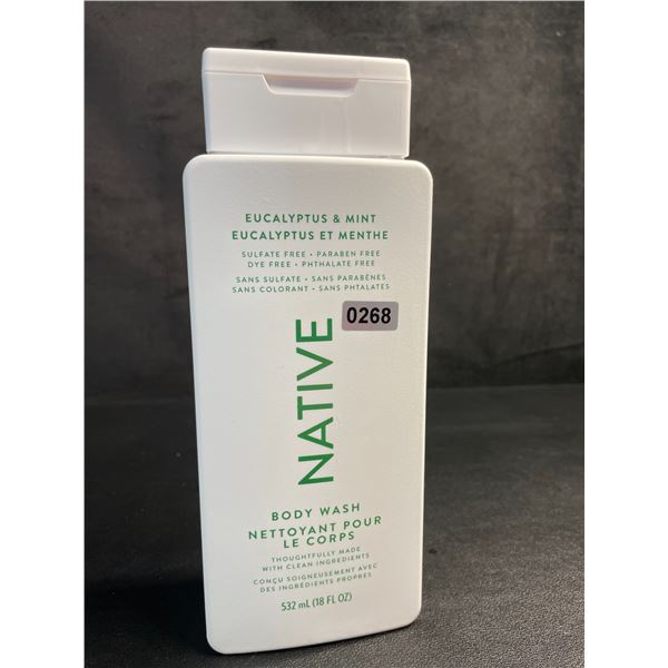 NATIVE Eucalyptus & Mint Body Wash (532ml) - New