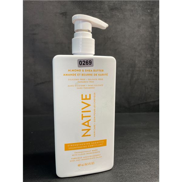 NATIVE Almond & Shea Butter Strengthening Shampoo (487ml) - New