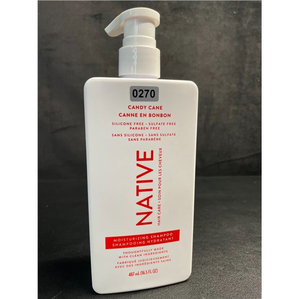 NATIVE Candy Cane Moisturizing Shampoo (487ml) - New