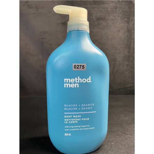 Method Men Glacier + Granite Body Wash (828ml) with Long-Lasting Fragrance - New