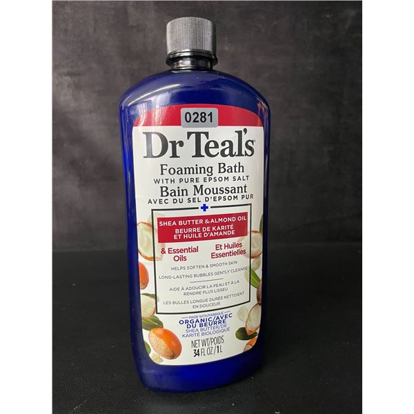 Dr.Teals Foaming Bath with Pure Epsom Salt (1L) Shea Butter & Almond Oil - New
