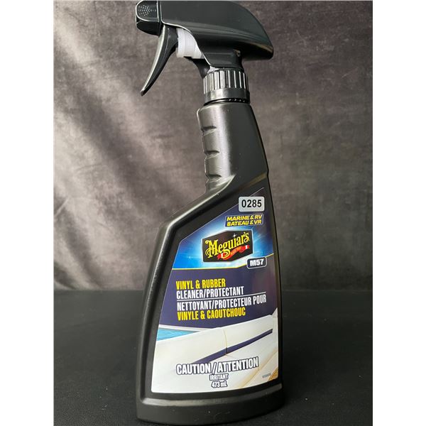 Meguiar's Marine/RV Vinyl & Rubber Cleaner/Protectant Spray (473ml) - New