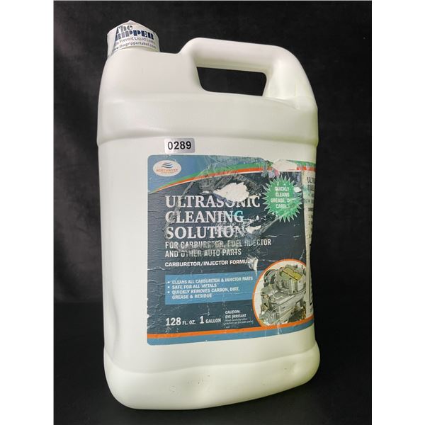 1 Gallon Jug of Ultrasonic Cleaning Solution - For Carburetor/Fuel Injector & Other Auto Parts - New