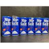 Image 1 : Lot of 6 Nu-Salt Sodium-Free Salt Substitute/Table Salt Alternative (85g) - New