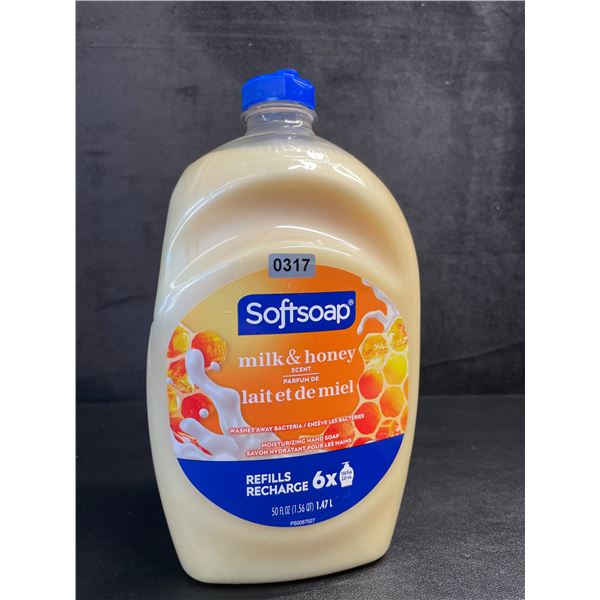 Softsoap Milk & Honey Moisturizing Hand Soap Refill (1.47L) - New