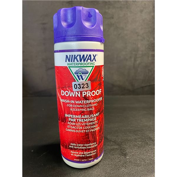 NIKWAX Down Proof Wash-In Waterproofer for Down Clothing & Sleeping Bags (300ml) New