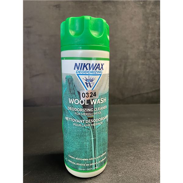 NIKWAX Wool Wash Deodorizing Cleaner for Merino Wool (300ml) New