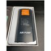 Image 6 : Portable Rechargeable Tire Inflator/Air Pump - Cordless Tire Pump/Powerbank with LED Screen - New!