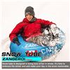 Image 11 : Zangeroi 47-Inch Inflatable Snow Tube with Cover - Brand New