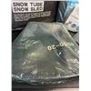 Image 5 : Zangeroi 47-Inch Inflatable Snow Tube with Cover - Brand New