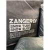 Image 6 : Zangeroi 47-Inch Inflatable Snow Tube with Cover - Brand New