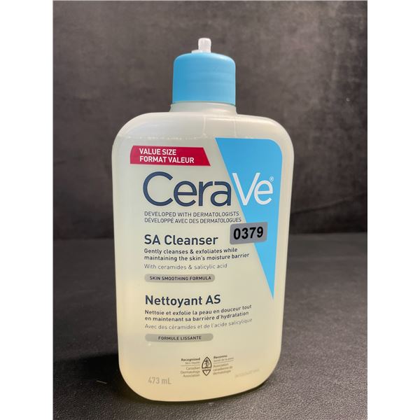 CeraVe SA Cleanser (473ml) Gently Cleanses & Exfoliates Skin - New (Broken Nozzle*)