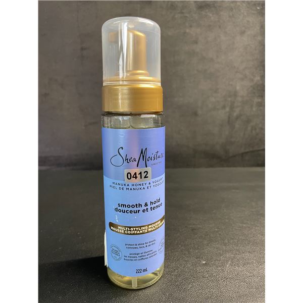 Shea Moisture Multi-Styling Mousse (222ml) Manuka Honey & Yogurt - New