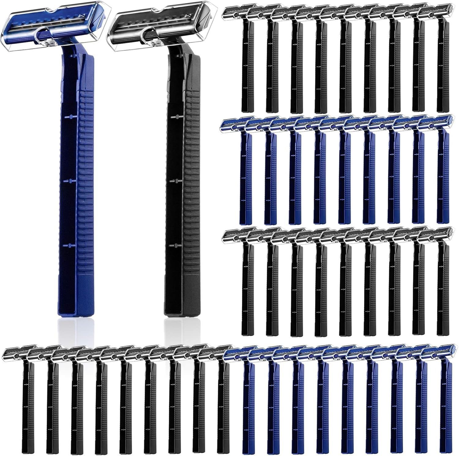 Disposable Razor Signage 30-Pack of Disposable Razors - Individually Wrapped Disposable Twin ...