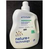 Image 1 : 1 Jug of Attitude Nature+ Technology Liquid Laundry Detergent (2L) 40 Loads - New