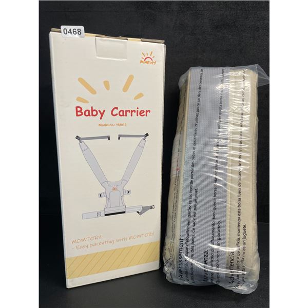 Momtory Wearable Baby Carrier/Cozy Adjustable Baby Carrier (For 7-25lbs) - Brand New