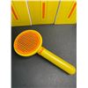 Image 2 : 3 Pet Hair Slicker Brushes - Easy One-Click Hair Remover Button - New
