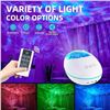 Image 8 : Lucky Stone Nebula Night Light Projector/Galaxy Bluetooth Projector with Built-In Speaker - New
