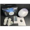 Image 2 : Lucky Stone Nebula Night Light Projector/Galaxy Bluetooth Projector with Built-In Speaker - New