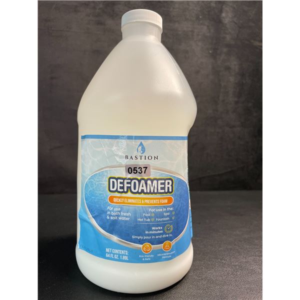 Bastion Defoamer (1.89L Jug) Quickly Eliminates & Prevents Foam - New
