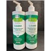 Image 1 : Lot of 2 Medline Remedy Clinical Cleanse Hydrating Shampoo & Body Wash (472ml) Vanilla Scent - New